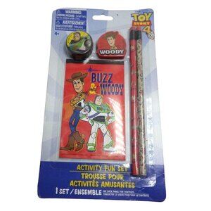 Toy Story 4 Activity Fun Set Pencils Eraser Sharpener Drawing Pad Woody Buzz